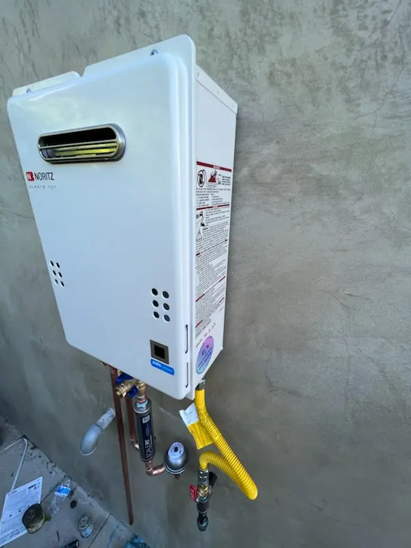 Tankless water heater installation for Lewisburg homes